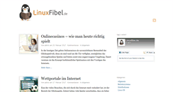 Desktop Screenshot of linuxfibel.de